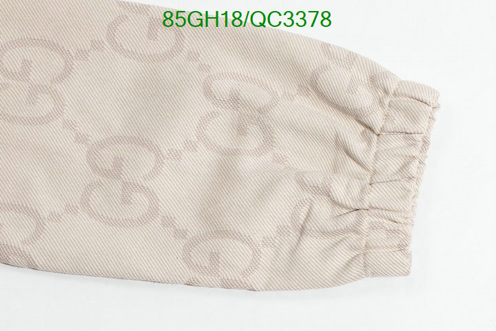 Clothing-Gucci Code: QC3378 $: 85USD