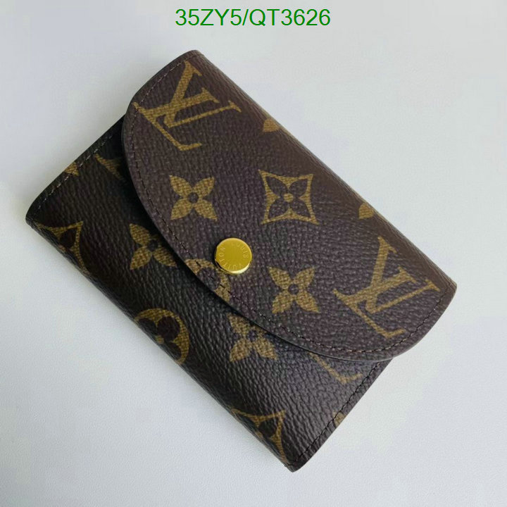 LV Bag-(4A)-Wallet- Code: QT3626 $: 35USD