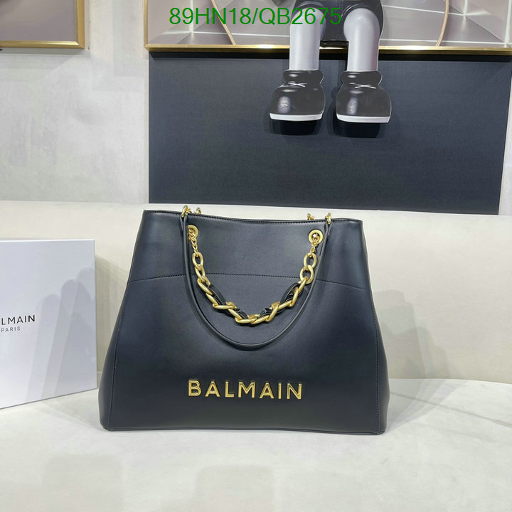 Balmain Bag-(4A)-Handbag- Code: QB2675 $: 89USD