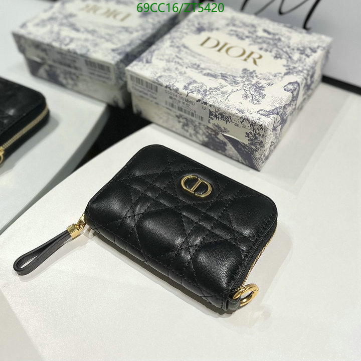 Dior Bag-(Mirror)-Wallet- Code: ZT5420 $: 69USD