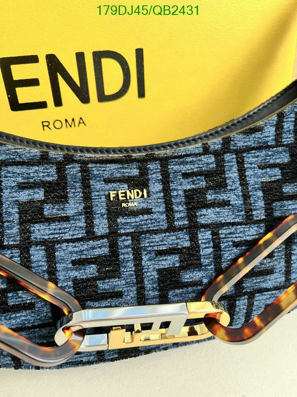 Fendi Bag-(Mirror)-Handbag- Code: QB2431 $: 179USD