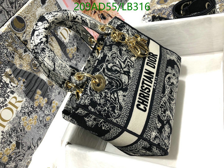 Dior Bag-(Mirror)-Lady- Code: LB316 $: 209USD