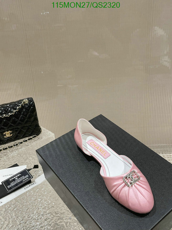 Women Shoes-Chanel Code: QS2320 $: 115USD