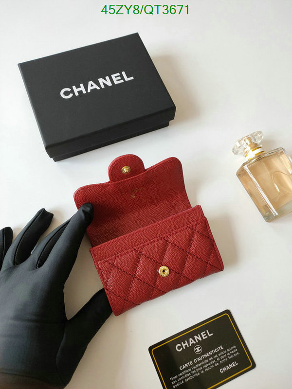 Chanel Bags-(4A)-Wallet- Code: QT3671 $: 45USD