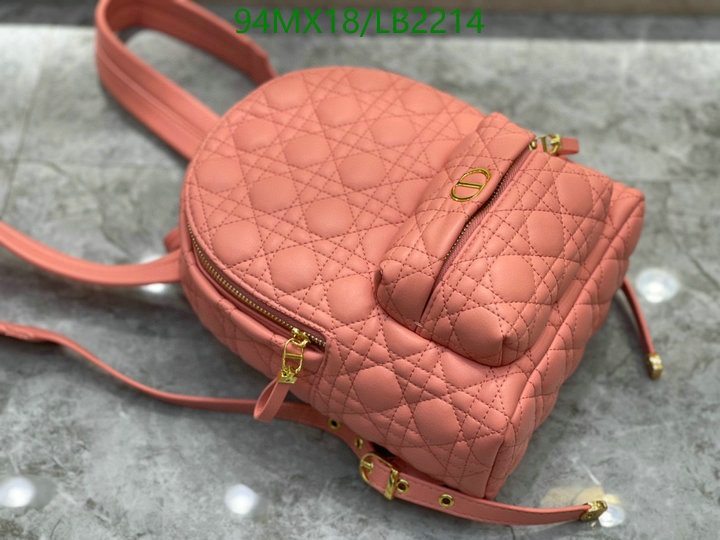 DiorBag-(4A)-Backpack- Code: LB2214 $: 94USD