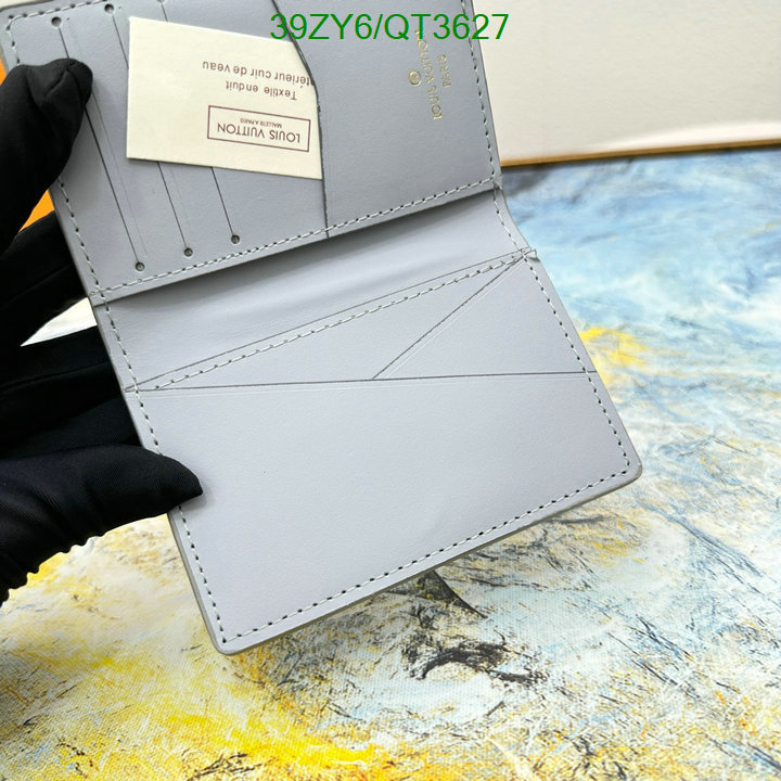 LV Bag-(4A)-Wallet- Code: QT3627 $: 39USD