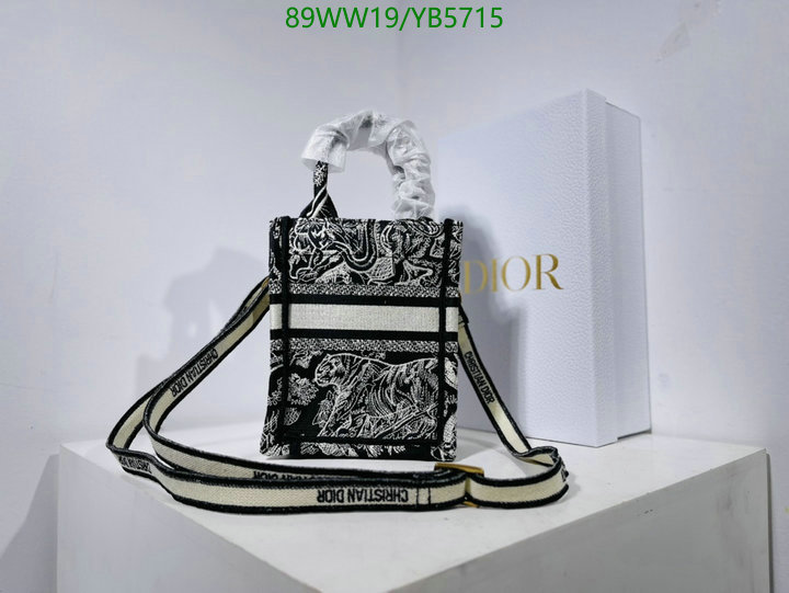 Dior Bag-(Mirror)-Book Tote- Code: YB5715 $: 89USD