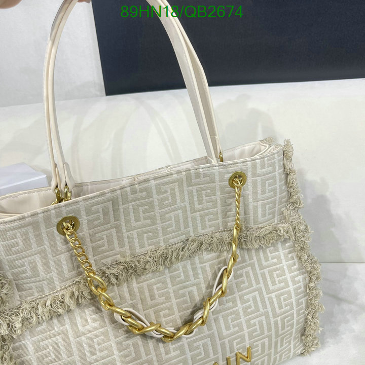 Balmain Bag-(4A)-Handbag- Code: QB2674 $: 89USD