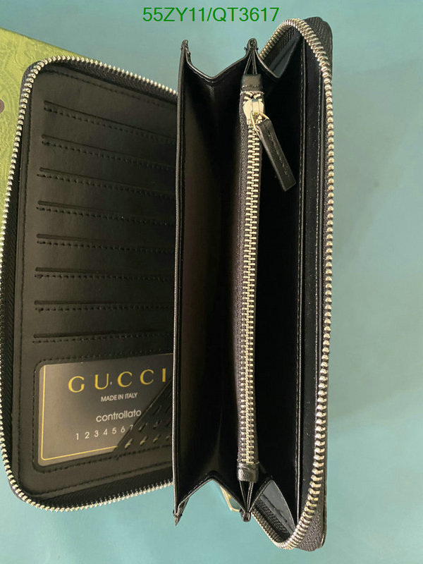 Gucci Bag-(4A)-Wallet- Code: QT3617 $: 55USD