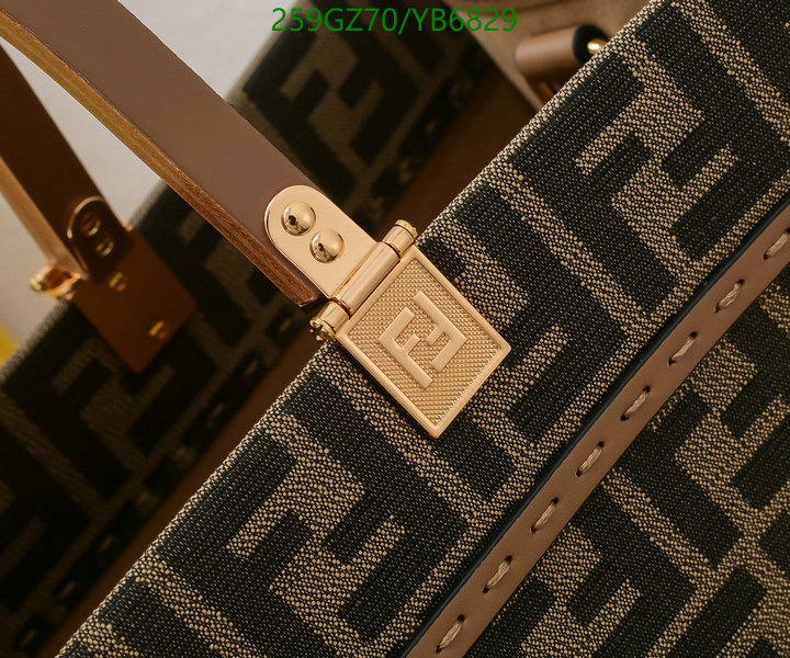 Fendi Bag-(Mirror)-Sunshine- Code: YB6829