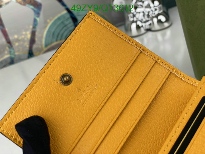 Gucci Bag-(4A)-Wallet- Code: QT3612 $: 49USD