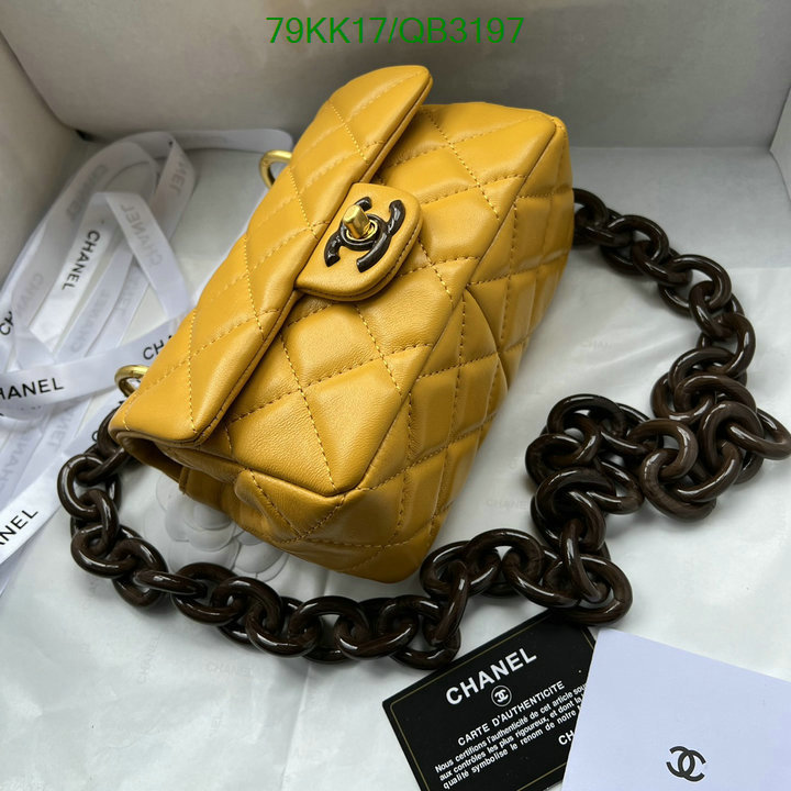 Chanel Bags-(4A)-Diagonal- Code: QB3197 $: 79USD