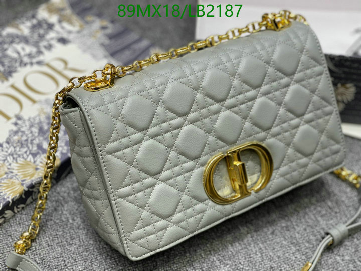 Dior Bags-(4A)-Caro- Code: LB2187 $: 89USD