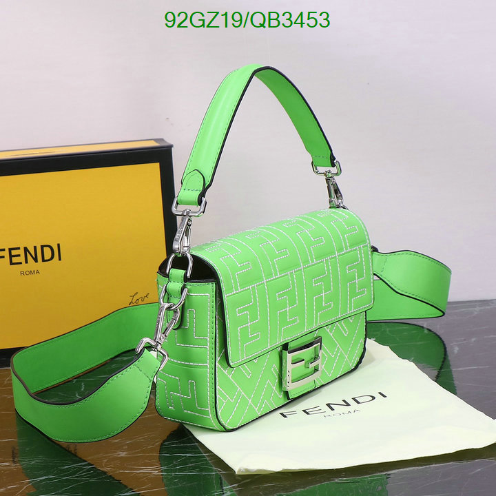 Fendi Bag-(4A)-Baguette- Code: QB3453 $: 92USD