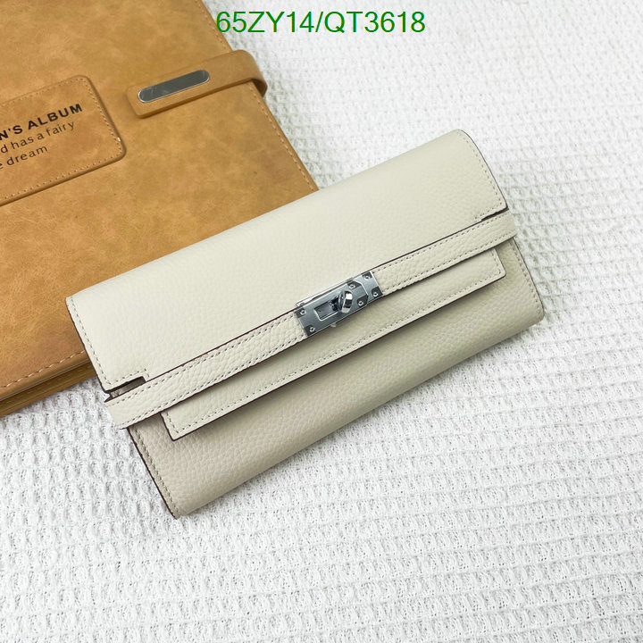 Hermes Bag-(4A)-Wallet- Code: QT3618 $: 65USD