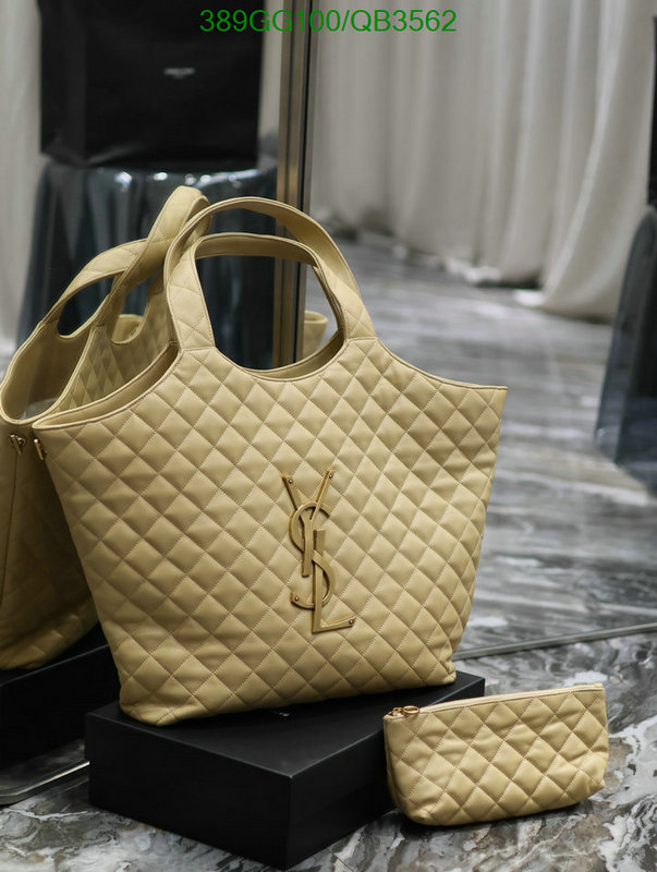 YSL Bag-(Mirror)-Handbag- Code: QB3562 $: 389USD