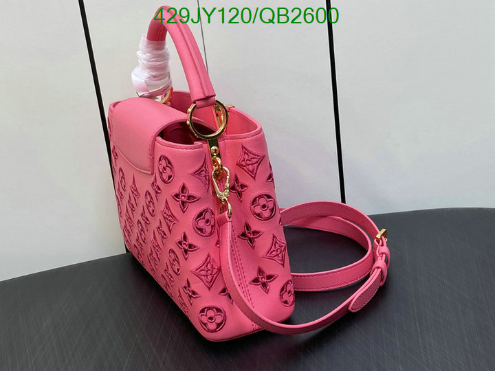 LV Bag-(Mirror)-Handbag- Code: QB2600
