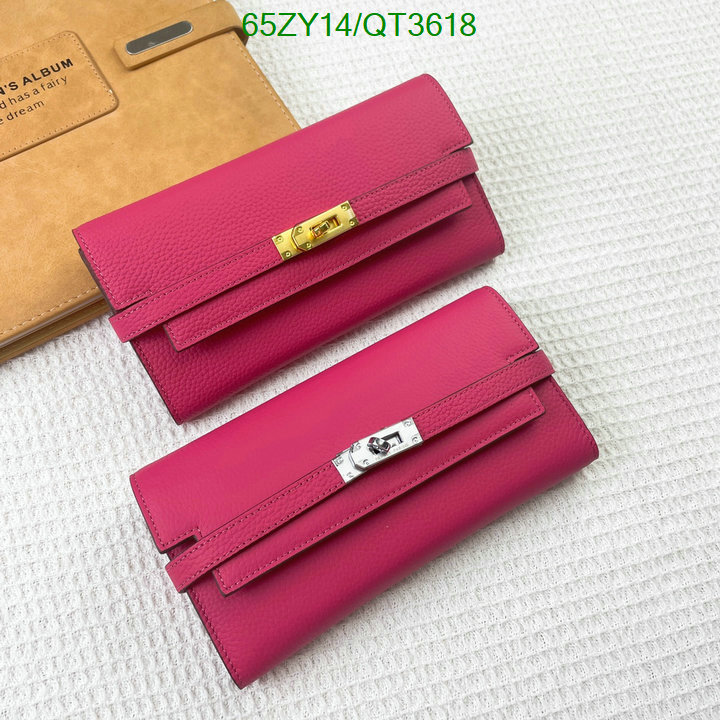 Hermes Bag-(4A)-Wallet- Code: QT3618 $: 65USD