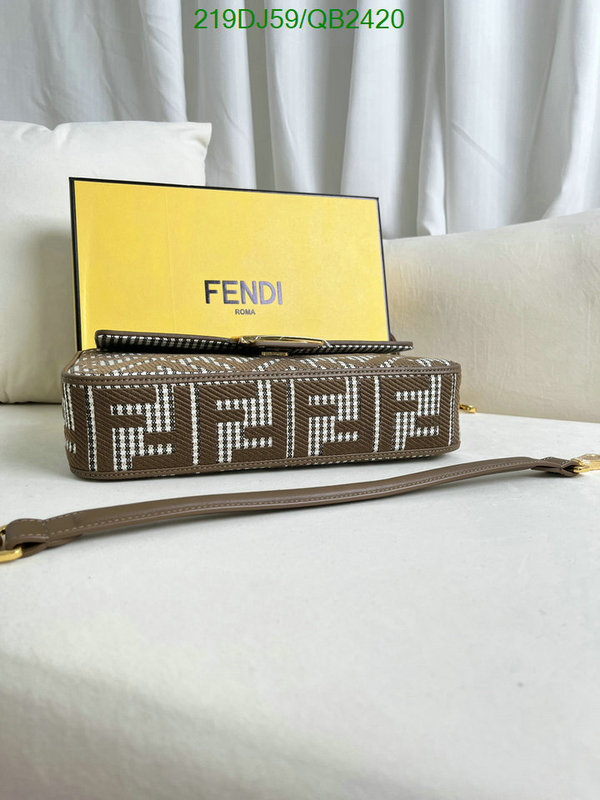 Fendi Bag-(Mirror)-Baguette Code: QB2420 $: 219USD