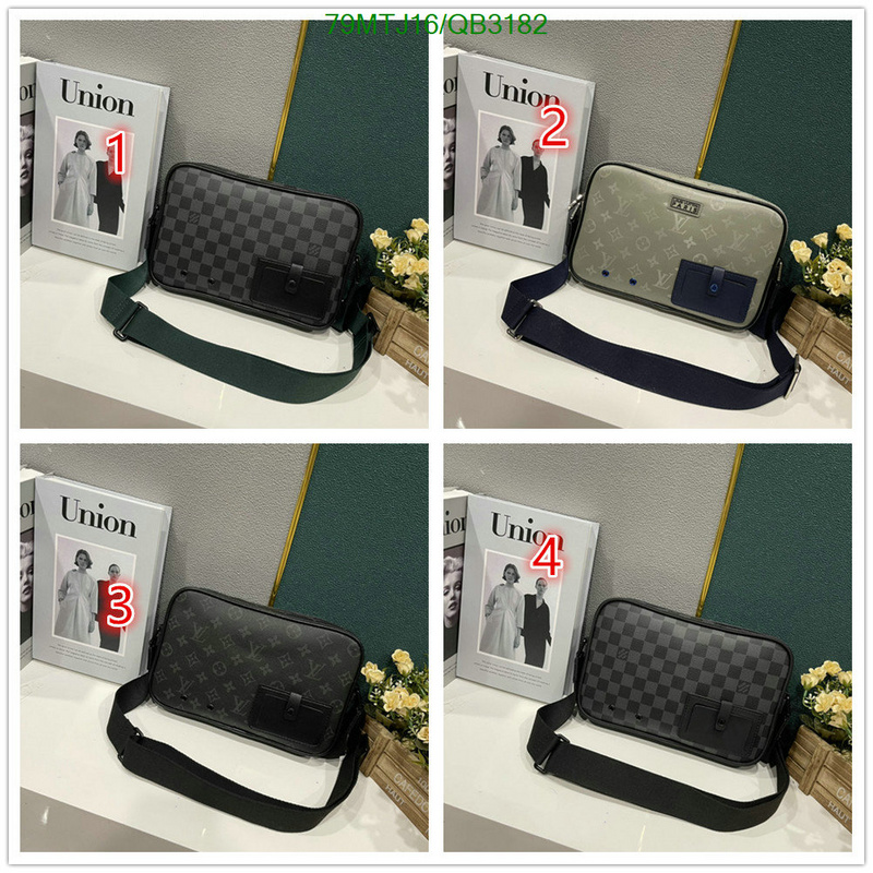 LV Bag-(4A)-Pochette MTis Bag-Twist- Code: QB3182 $: 79USD