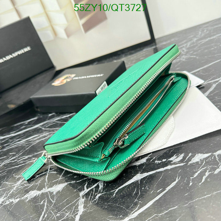 Prada Bag-(4A)-Wallet- Code: QT3727 $: 55USD