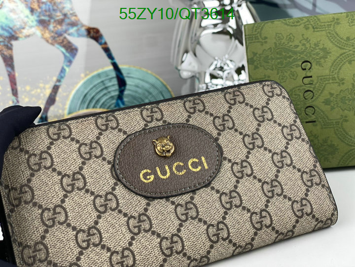 Gucci Bag-(4A)-Wallet- Code: QT3614 $: 55USD