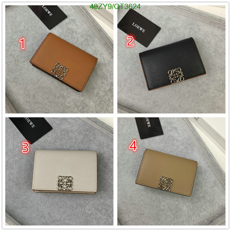 Loewe Bag-(4A)-Wallet- Code: QT3624 $: 49USD