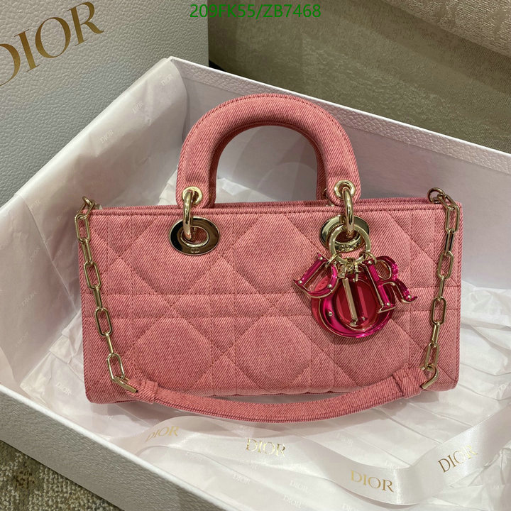 Dior Bag-(Mirror)-Lady- Code: ZB7468 $: 209USD