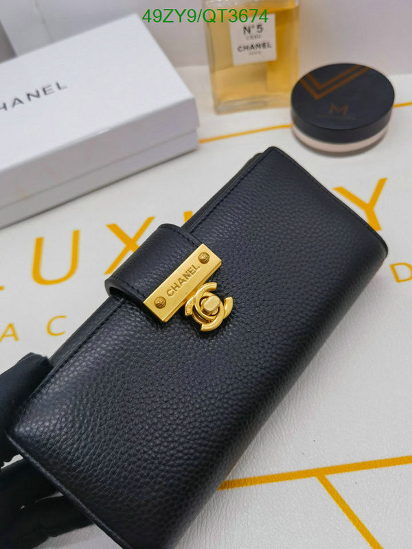 Chanel Bags-(4A)-Wallet- Code: QT3674 $: 49USD