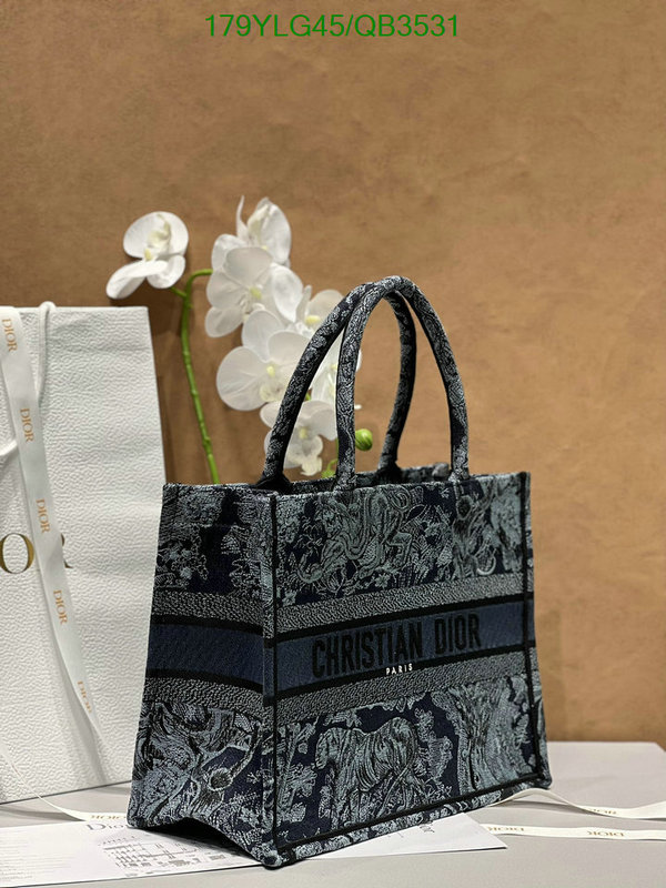 Dior Bag-(Mirror)-Book Tote- Code: QB3531