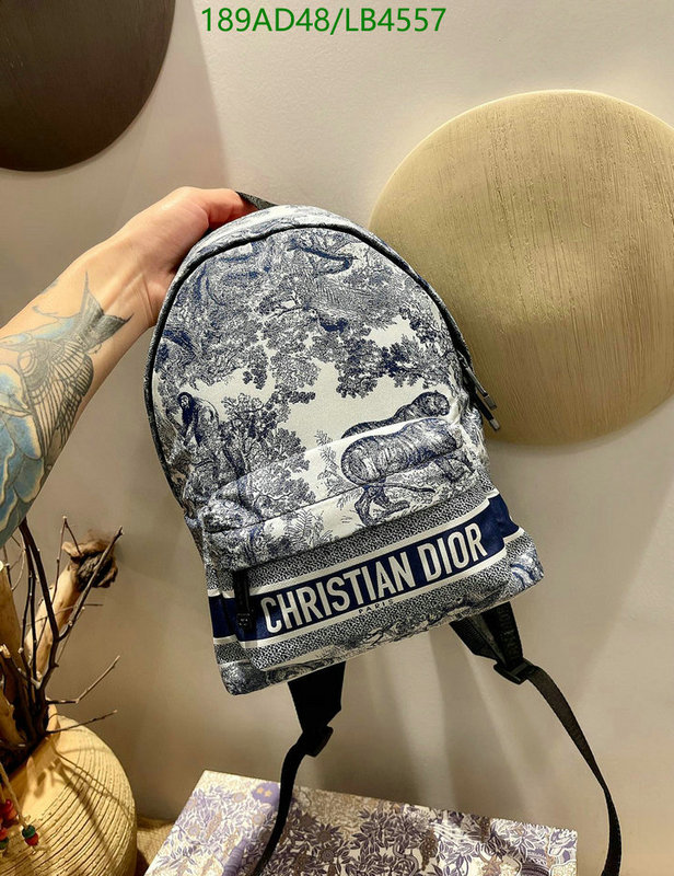Dior Bags-(Mirror)-Backpack- Code: LB4557 $: 189USD