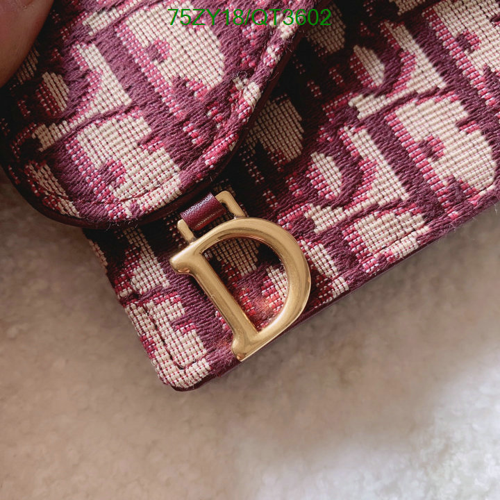 Dior Bag-(4A)-Wallet- Code: QT3602 $: 75USD