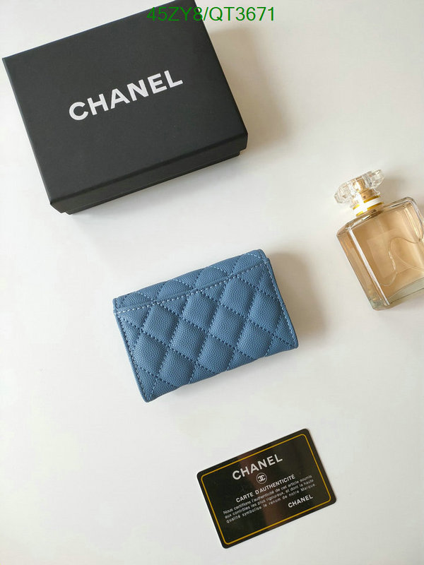 Chanel Bags-(4A)-Wallet- Code: QT3671 $: 45USD