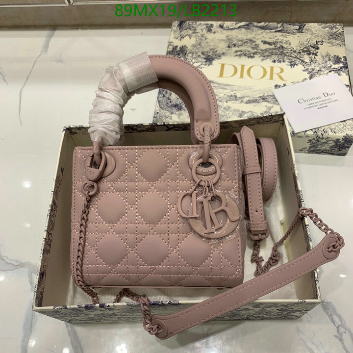 Dior Bags-(4A)-Lady- Code: LB2213 $: 89USD