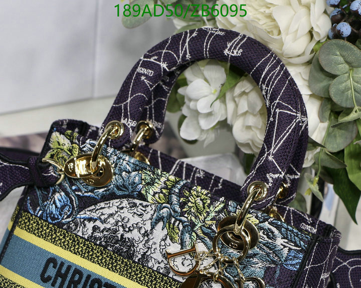 Dior Bag-(Mirror)-Lady- Code: ZB6095 $: 189USD