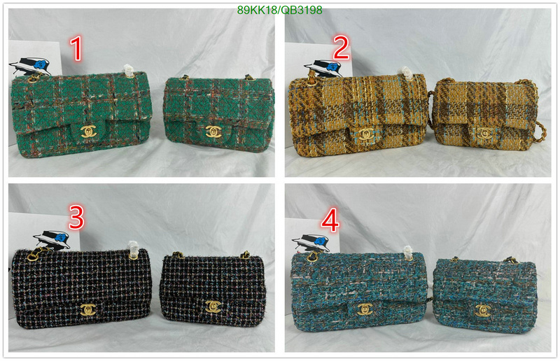 Chanel Bags-(4A)-Diagonal- Code: QB3198