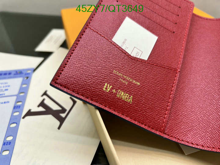 LV Bag-(4A)-Wallet- Code: QT3649 $: 45USD