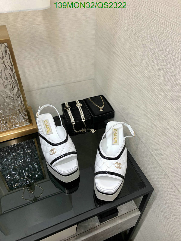 Women Shoes-Chanel Code: QS2322 $: 139USD