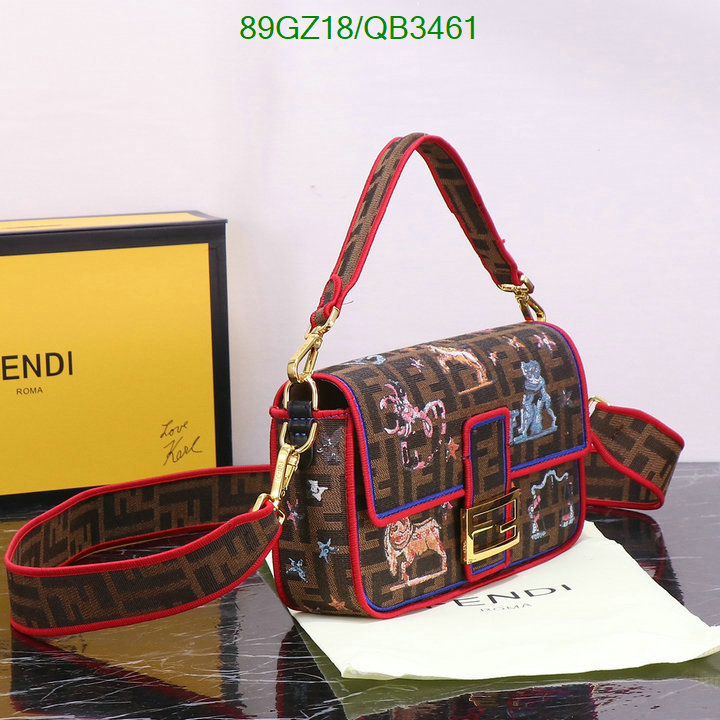 Fendi Bag-(4A)-Baguette- Code: QB3461 $: 89USD