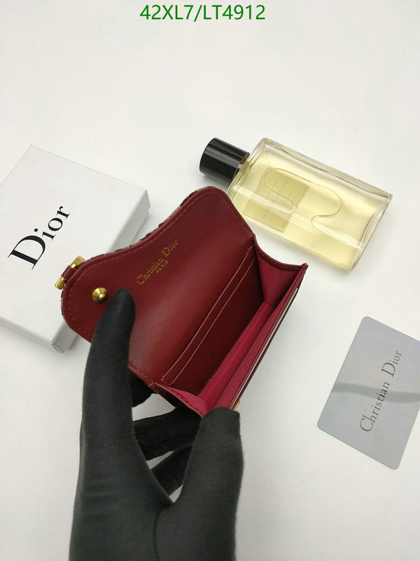 Dior Bag-(4A)-Wallet- Code: LT4912 $: 42USD