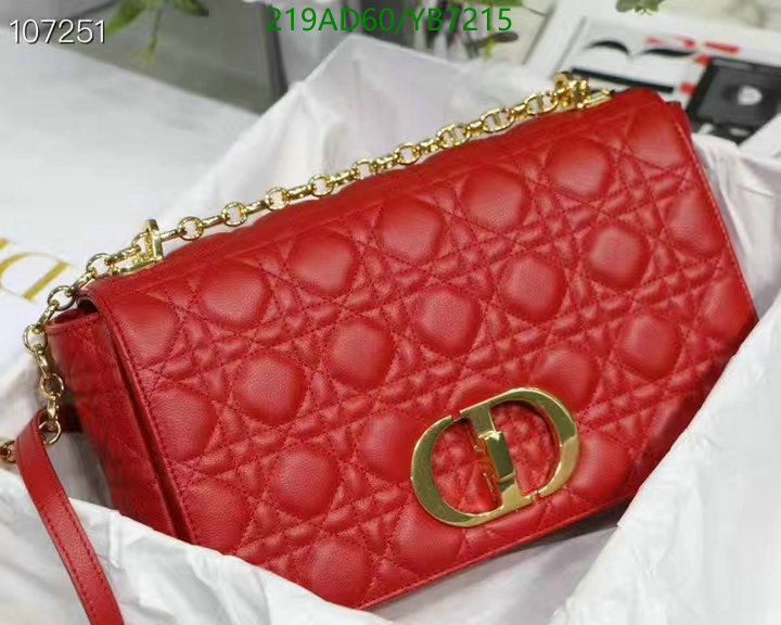 DiorBag-(Mirror)-Caro- Code: YB7215 $: 219USD