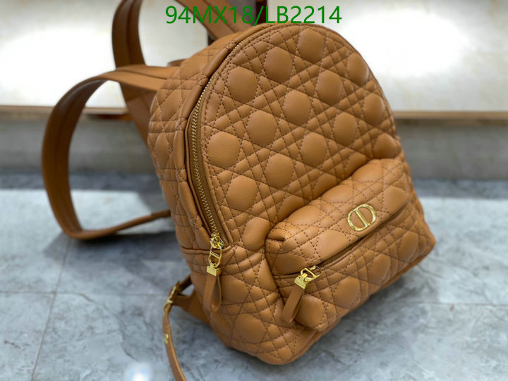 DiorBag-(4A)-Backpack- Code: LB2214 $: 94USD