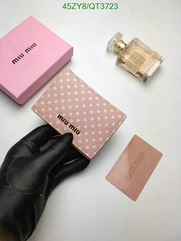 Miu Miu Bag-(4A)-Wallet- Code: QT3723 $: 45USD