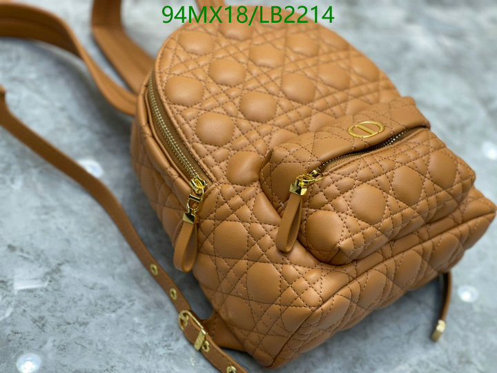 Dior Bags-(4A)-Backpack- Code: LB2214 $: 94USD