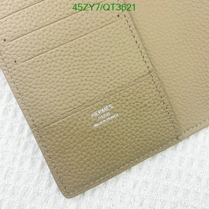 Hermes Bag-(4A)-Wallet- Code: QT3621 $: 45USD