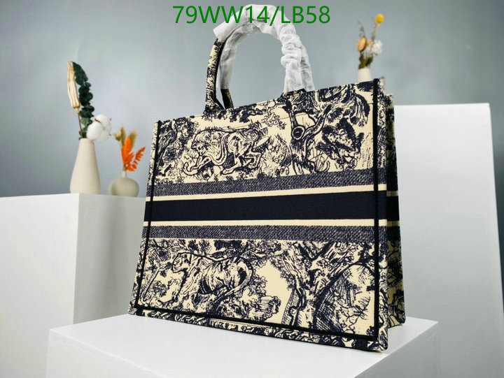 DiorBag-(4A)-Book Tote- Code: LB58 $: 79USD