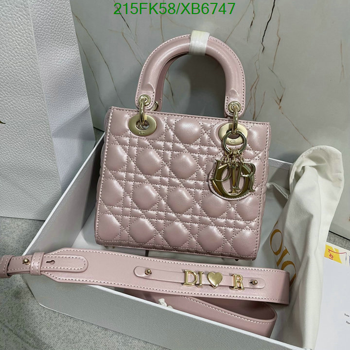 Dior Bag-(Mirror)-Lady- Code: XB6747 $: 215USD