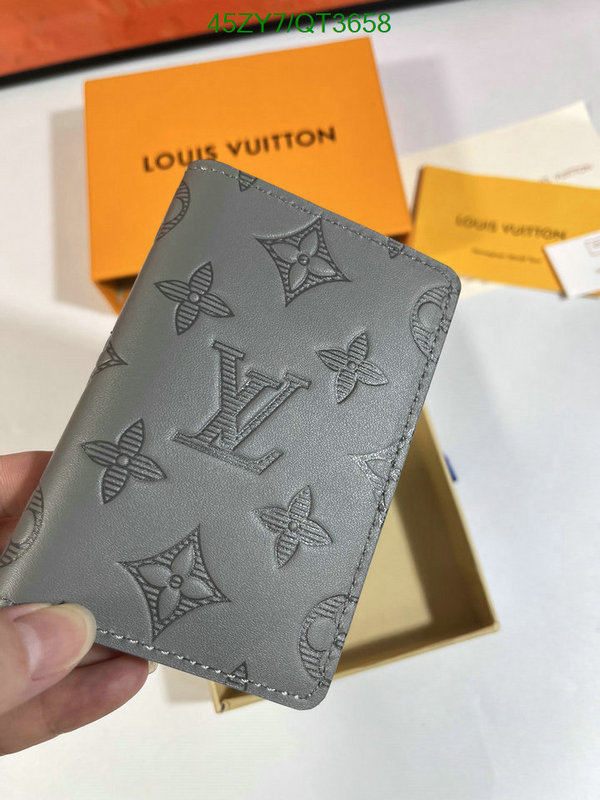 LV Bag-(4A)-Wallet- Code: QT3658 $: 45USD