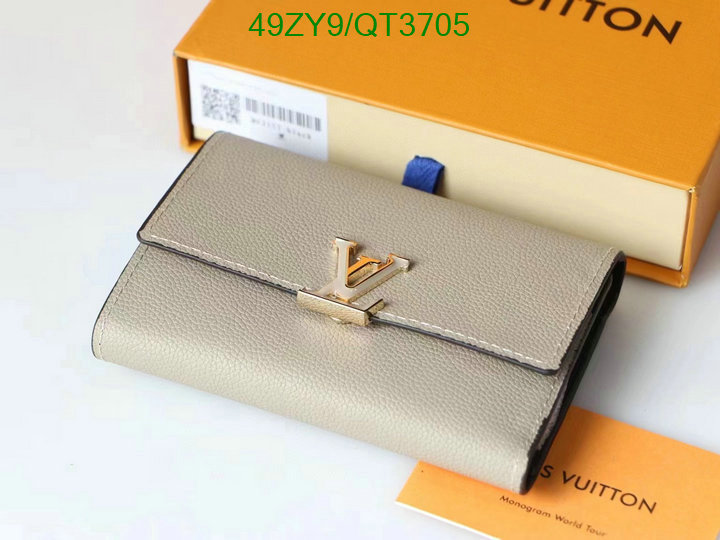 LV Bag-(4A)-Wallet- Code: QT3705 $: 49USD