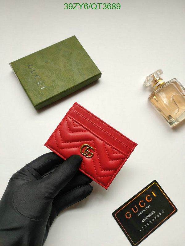 Gucci Bag-(4A)-Wallet- Code: QT3689 $: 39USD